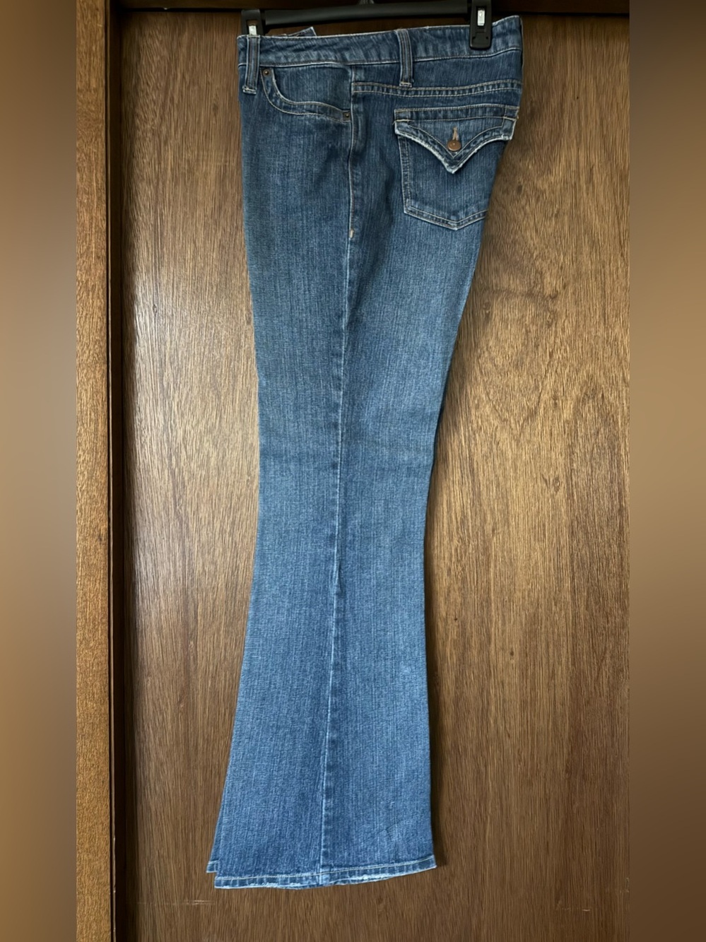 Bella Dahl Medium Blue Denim Flare Jeans